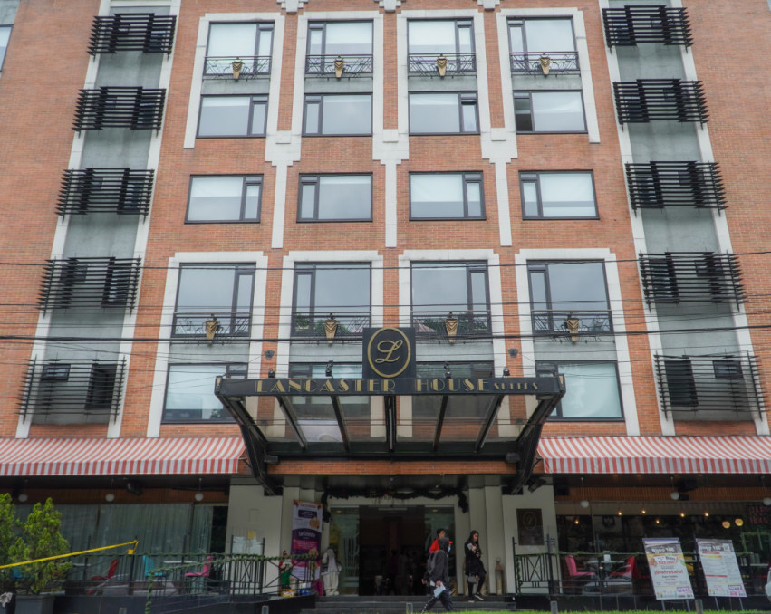 Porcentaje de la apartasuite 503 del Hotel Lancaster en Bogotá